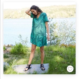 A New Day Green Shift Dress